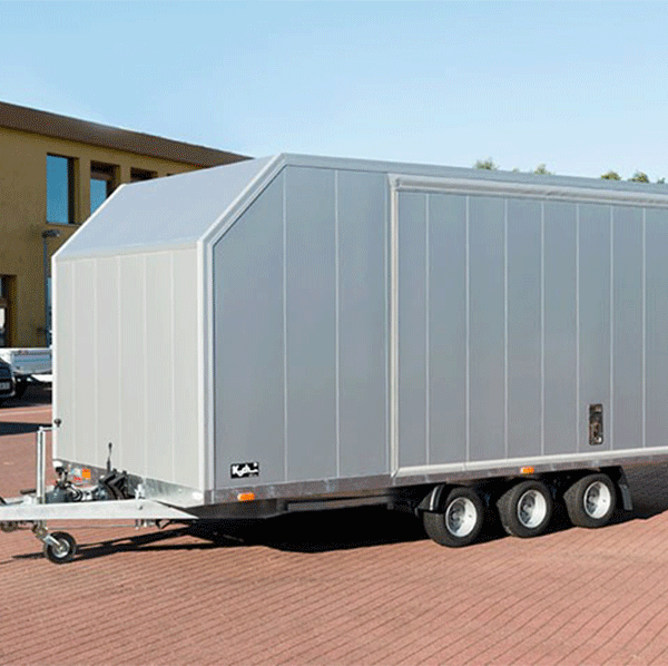 Vezeko Autotrailer Cargo Race Master  H210cm 3,5t|E-Winde|silber