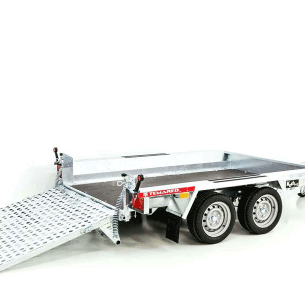 Temared Baumaschinenanhänger Builder 152x260cm 2,7t|Rampe|neu