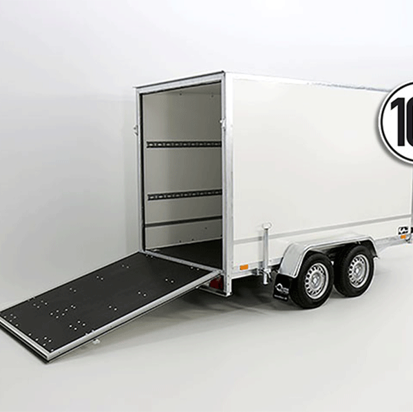 Kofferanhänger BK  Höhe:180cm 2,0t|Rampe