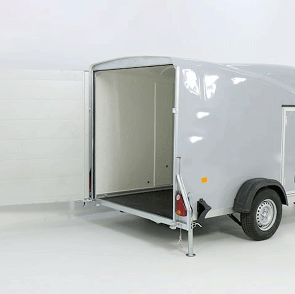 Debon Kofferanhänger DK Vollpoly  H:160cm|neues Modell|grau