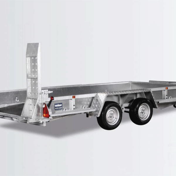 Variant Baumaschinenanhänger Maxi Load 180×400 3,5t|Skids|Beavertail