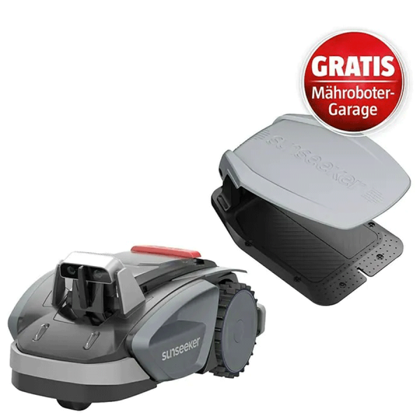 Sunseeker Mähroboter-Set V3 inkl. Garage 600 m²,18 cm