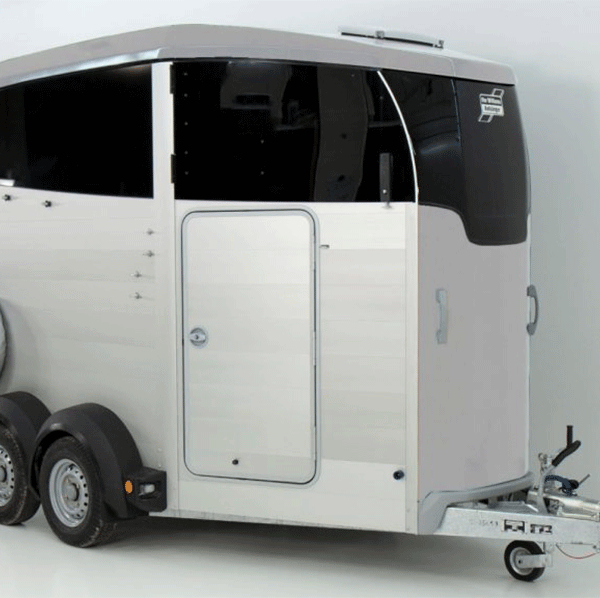 Ifor Williams Pferdeanhänger HBX 511|neues Modell|silber